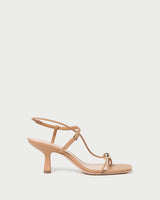 Triana Strappy Mid-Heel Sandal With Ball - Oak Hall