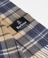 Barbour Wool Cashmere Tartan Scarf - Birchwood Tartan