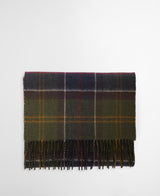Barbour Dramside Reversible Lambswool Scarf - Classic Tartan