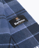 Barbour Mineral Tartan Wool-Cashmere Scarf - Midnight Loch