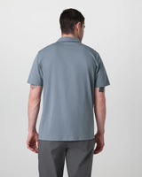 Short Sleeve Feather Polo - Oak Hall