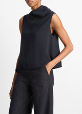 A-line Asymmetrical Draped Top