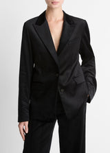 Italian Velvet Blazer - Oak Hall