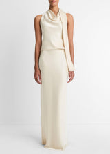 Satin Scarf Top - Bona