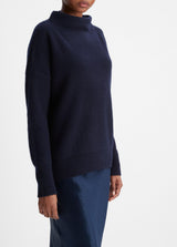 Boiled Funnel Neck Pullover