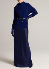 Plush Cashmere Funnel-Neck Sweater - Oak Hall