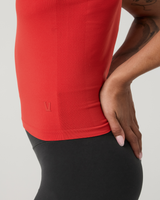 Surge Seamless Tank - Crimson