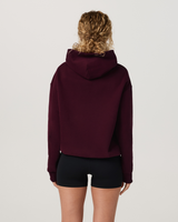 Vuori Restore Oversized Hoodie - Cherry Noir