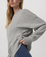 Sedona Weekender Crew - Light Heather Grey
