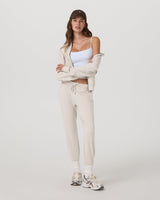 Performance Jogger - Long - Ecru Heather