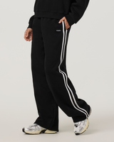 Restore Straight Leg Track Sweatpant - Black