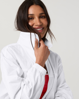 Court Full Zip - White