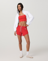 Court Full Zip - White