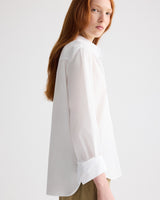 Boyfriend Shirt in Superfine Cotton - White