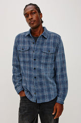 Warren Overshirt - Dark Sky Chenille