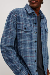 Warren Overshirt - Dark Sky Chenille