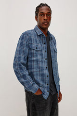 Warren Overshirt - Dark Sky Chenille