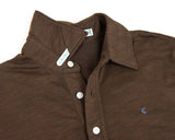 Long Sleeve Perf Polo - Oak Hall