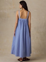 Coastal Poplin Emmy Dress