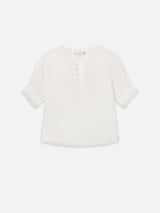 The Keepsake Popover Top - Oak Hall