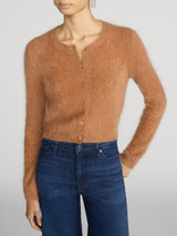 The Cashmere Airy Teddy Cardi