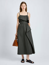 Reign Dress In Washed Cotton