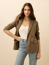 Inlet Knit Double Breasted Blazer - Oak Hall