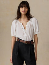 Voile Lettie Top - Oak Hall