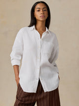 Laguna Linen Relaxed Shirt - Oak Hall