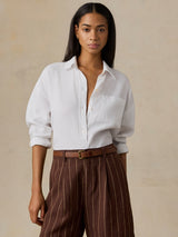 Laguna Linen Relaxed Shirt - Oak Hall