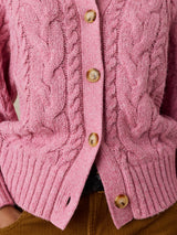 Faherty Sunday Morning Cardigan - Chinese Peony