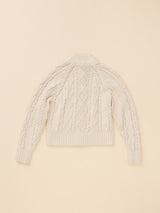 Faherty Sunday Morning Cardigan - Snowflake
