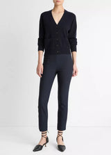 Pocket V-Neck Cardigan - Oak Hall