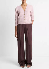 Pocket V-Neck Cardigan - Oak Hall