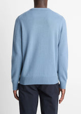 Cashmere Blend Long Sleeve Crew - Oak Hall