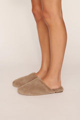 Eberjey Plush Slipper - Toffee