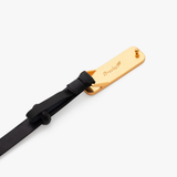 Brackish Bow Tie ACE Basin Abby Belt - Black/Guinea