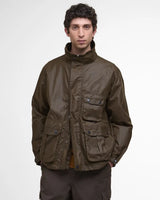 Re-Engineered Utility Bedale Wax Jacket - Oak Hall