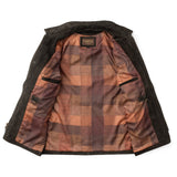 Madison Creek Bandera Goat Suede Leather Jacket - Charcoal