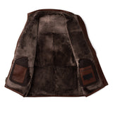 Madison Creek Big Sky Merino Lambskin Shearling Coat - Chocolate