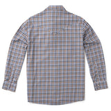 Madison Creek Bisley Check Western Shirt - Blue/Brown (back)