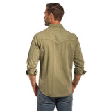 Madison Creek Bisley Signature Blend Western Shirt - Fir