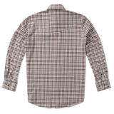 Madison Creek Bisley Check Western Shirt - Brown/Grey (back)