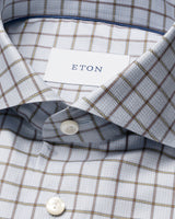 Contemporary Fit Check Dress Shirt - Oak Hall