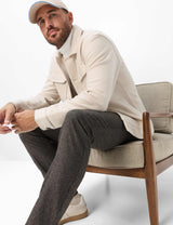 Brax Chuck Ceramica Five-Pocket Pant - Chocolate