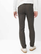 Brax Chuck Ceramica Five-Pocket Pant - Chocolate