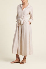 Emmelie Dress Carmel Stripe