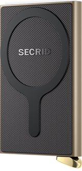 Secrid Premium Cardprotector+ Fluted for MagSafe - Cashmere