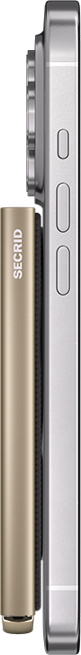 Secrid Premium Cardprotector+ Fluted for MagSafe - Cashmere