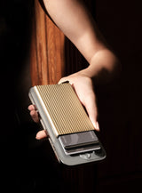 Secrid Premium Cardprotector+ Fluted for MagSafe - Cashmere